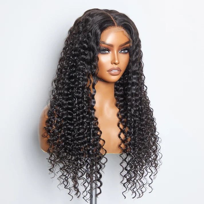 Allure Hair Deep Wave 5×5 Closure Wig 180% Density