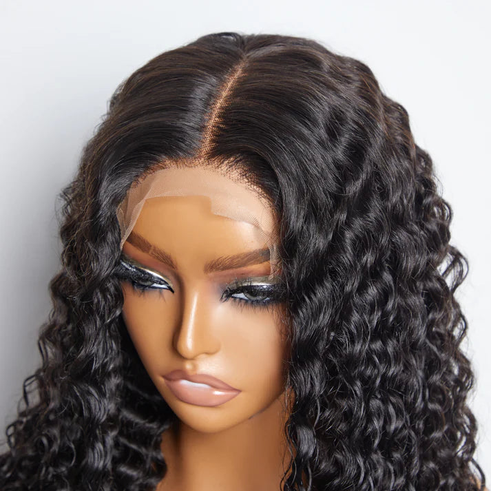 Allure Hair Deep Wave 5×5 Closure Wig 180% Density