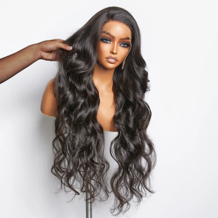 Body Wave Full Frontal Wig – 13×6 HD Lace, 200% Density Human Hair