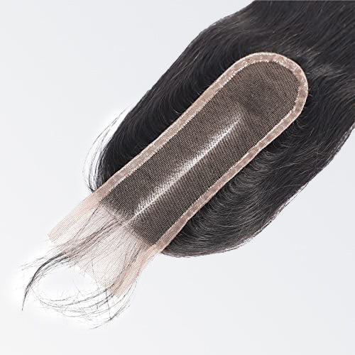 Allure 2" x 6" Upgrade Straight HD Lace Closure #1B Natural Black